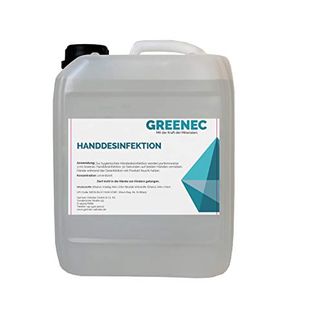 Greenec Händedesinfektion 5L bekämpft sicher Keime