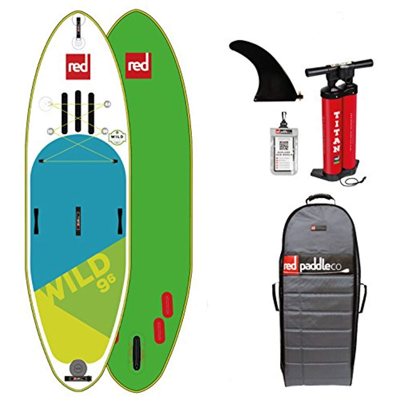 Red Paddle Co Wild 9.6' Stand up Paddle Wildwasser SUP