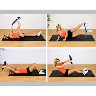 Movit Pilates Ring für Piltates-Übungen und Kräftigung der Oberkörper- und Beinmuskulatur