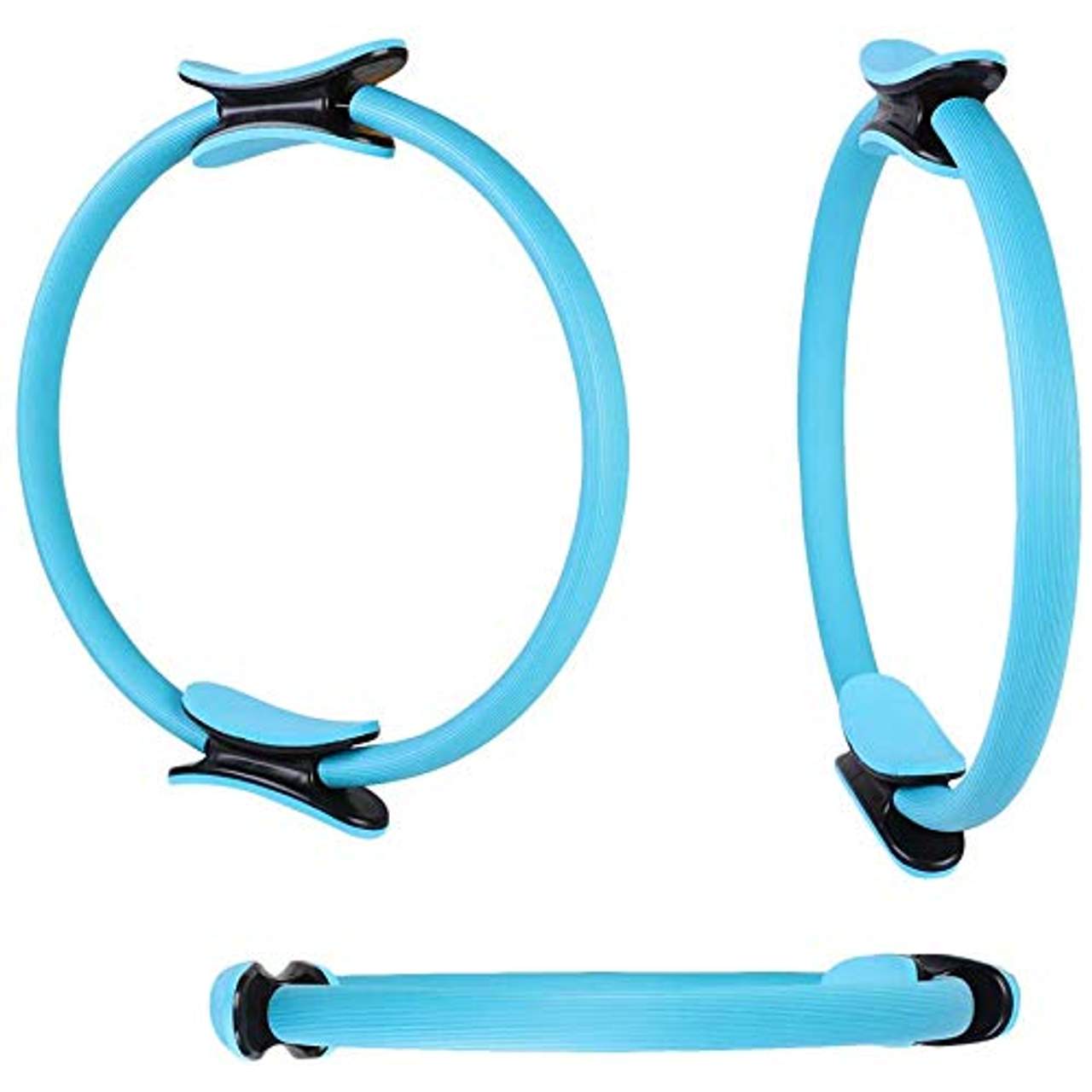YSMOTO Pilates Circle Pilates Ring Toning Pilates Ring Dual Soft Grip Fitness