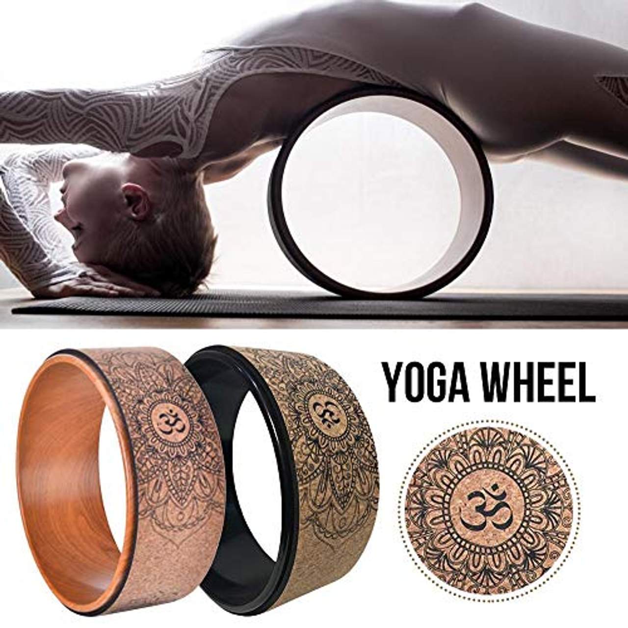 Yunhigh Yoga-Rad-Holz zum Dehnen