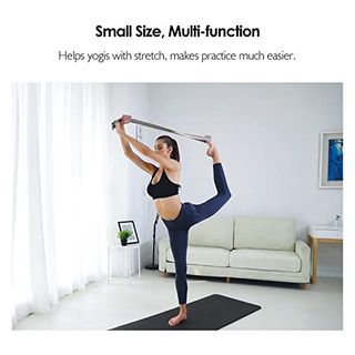 Yogagurt Yoga Stretch Yogaband Baumwolle Länge 180 cm Metall-Verschluss NEU 