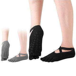 Dokpav Yoga Socken 2 Paar Pilates-Socken