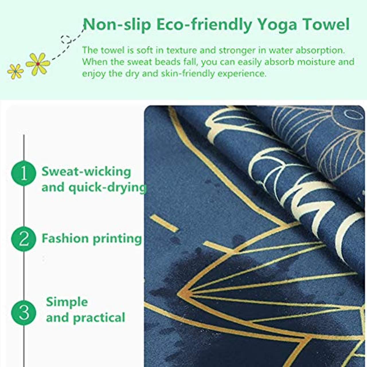 Morbuy-Shop Hot Yoga Handtuch