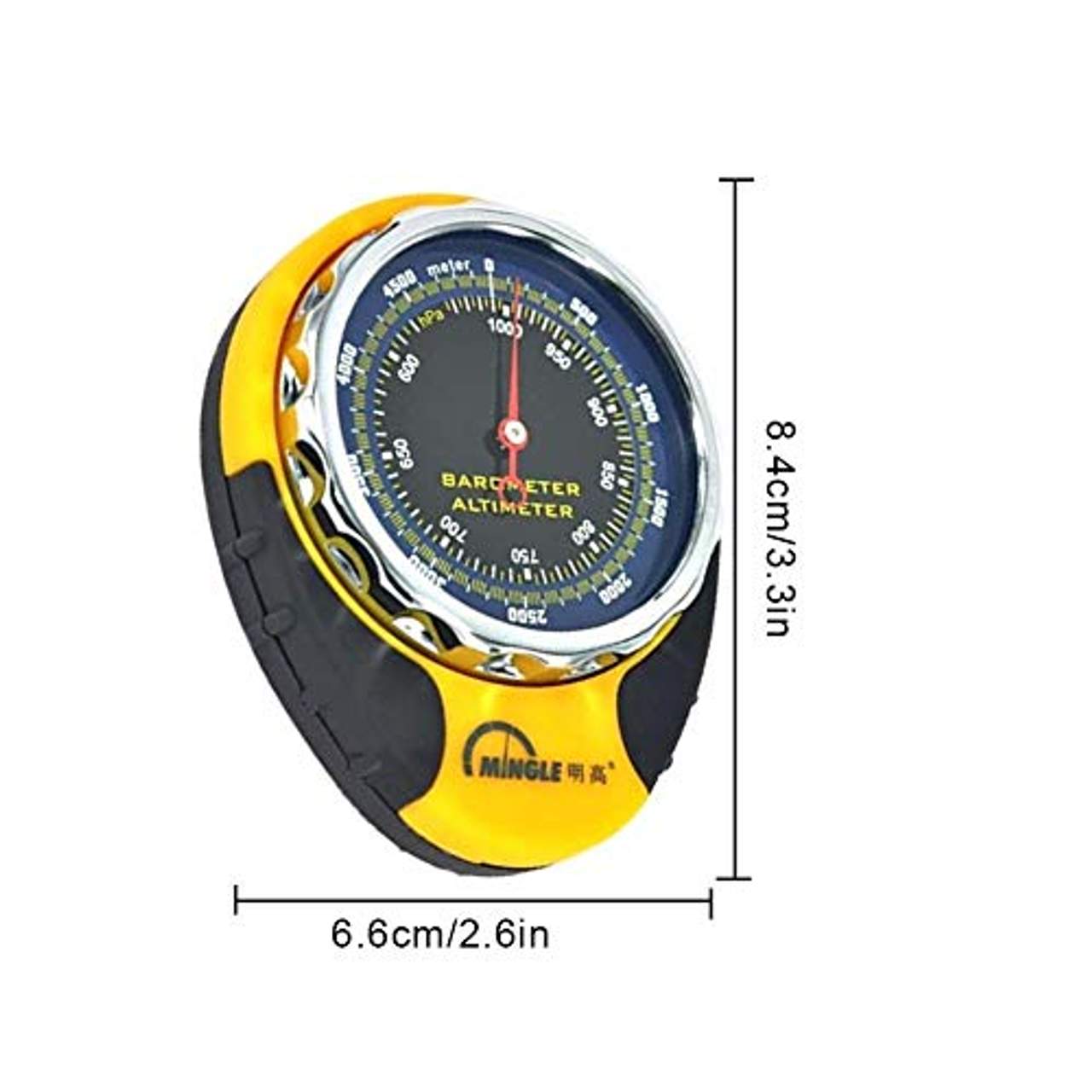 AIHOMЁ Multifunktion Höhenmesser Barometer/Digitaler Kompass