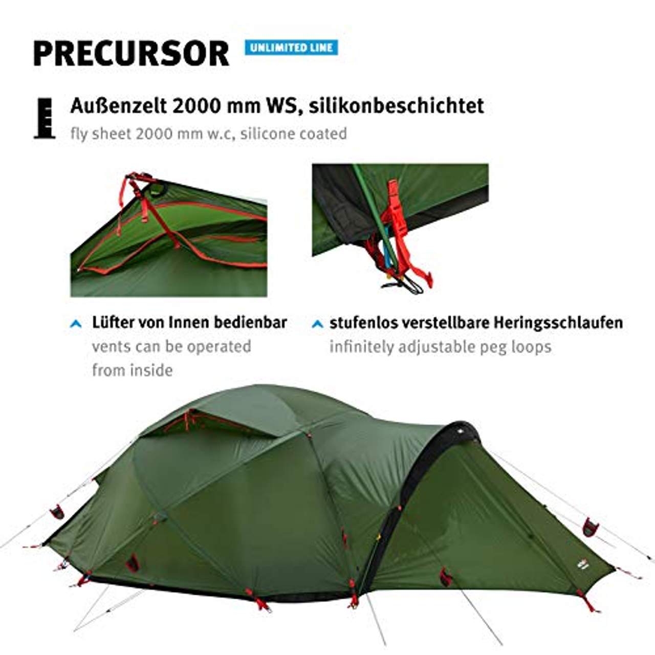 Wechsel Tents Precursor 4 Personen Geodät