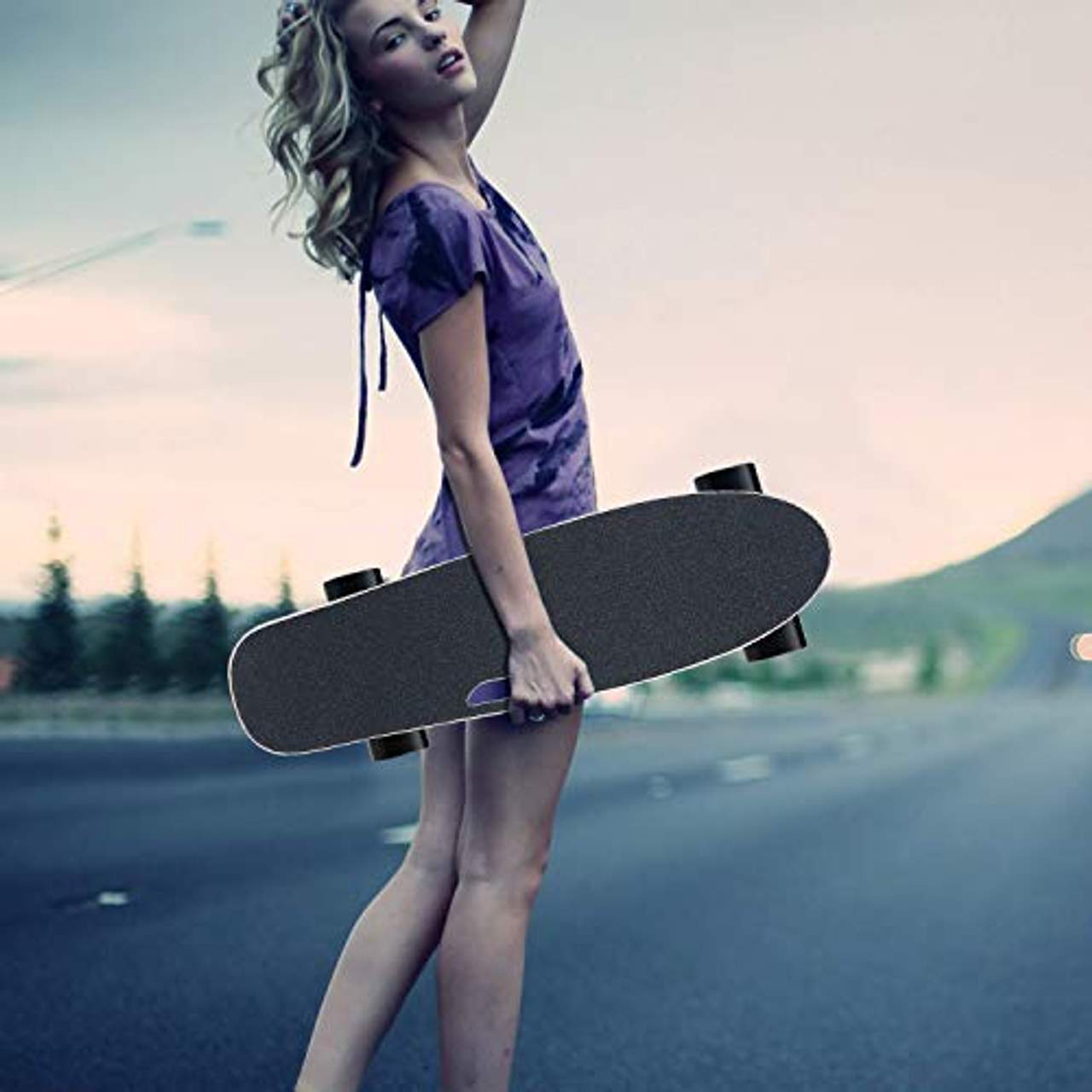 Oppikle Elektrisches Skateboard Longboard E Skateboard Elektrisches