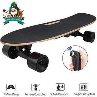 Elektrisches Skateboard  27,5 Zoll Longboard Skateboard Funkfernbedienung 20km/h 
