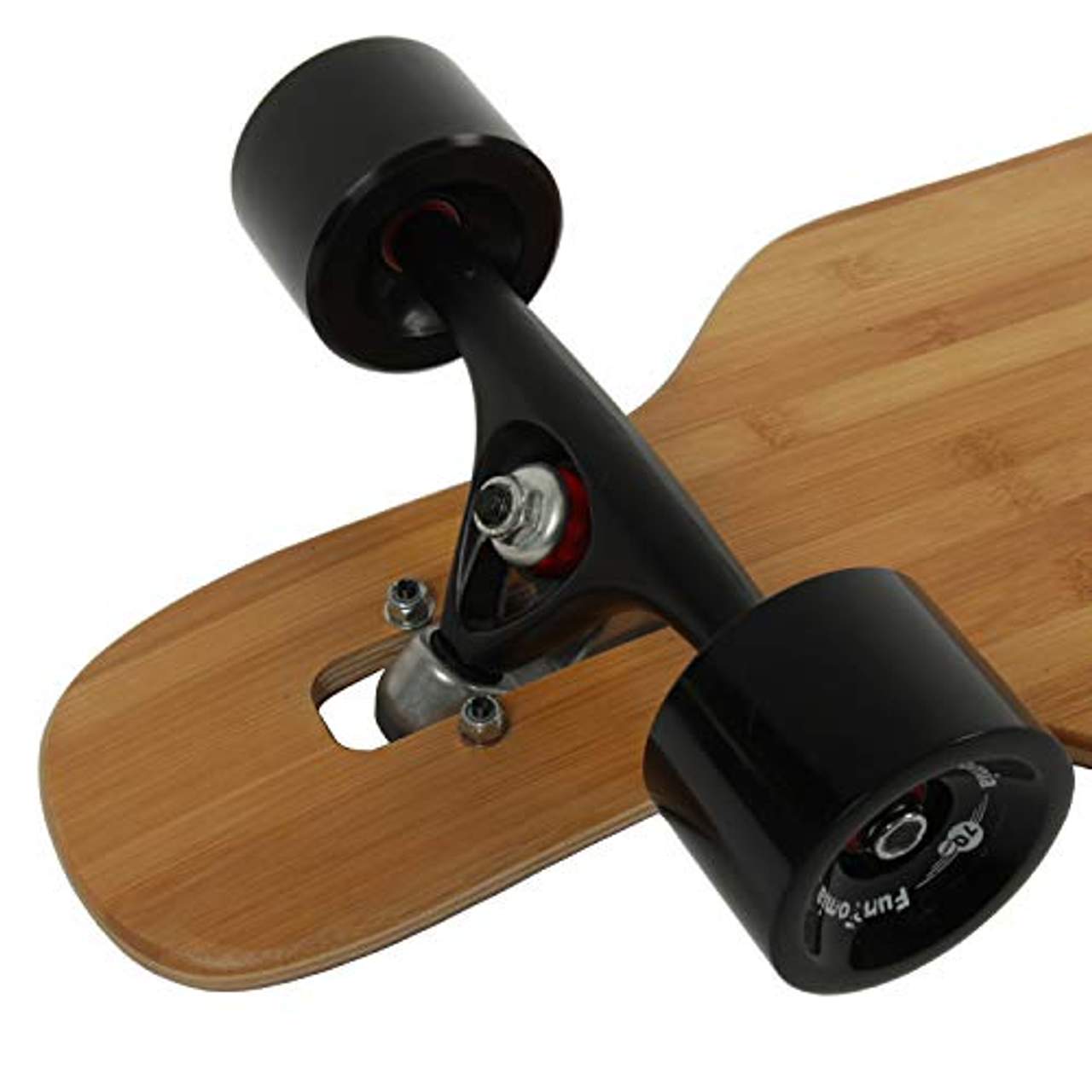 FunTomia Camber Longboard Skateboard Drop Through Cruiser Komplettboard