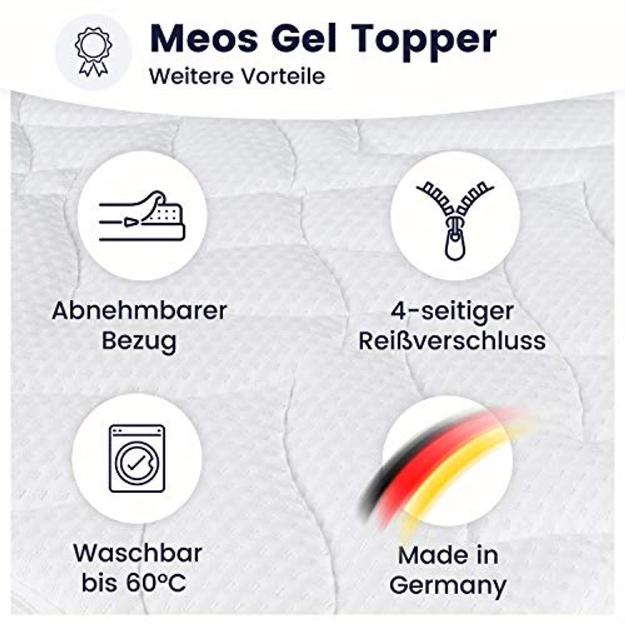 Meos Gel-Schaum Topper 100x200