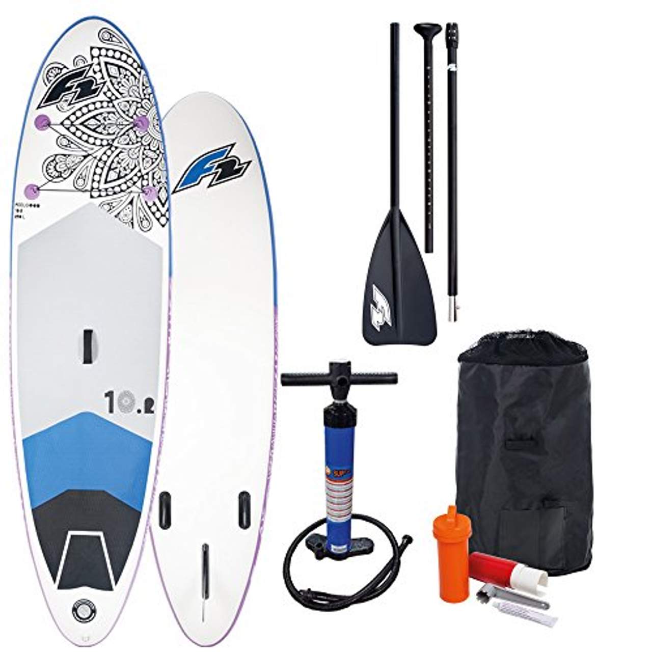 F2 Inflatable Feelgood 10'2'' Damen-Stand Up Paddle Board