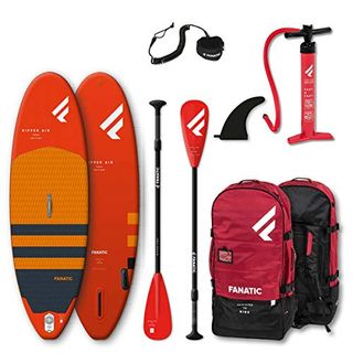 Fanatic Ripper Air 7';10"Aufblasbares SUP Stand Up Paddle Boarding Paket