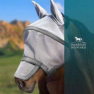 Harrison Howard Super-fit Pferdefliegenmaske 