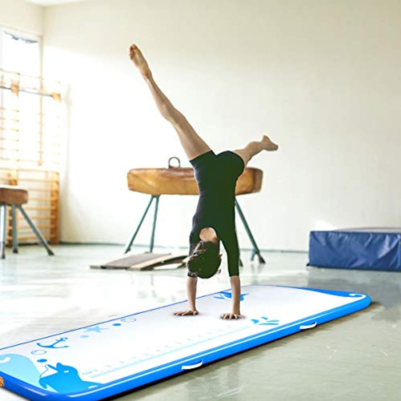 DREAMADE Air-Track Gymnastikmatte 3m