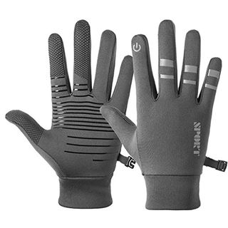 Kinder Damen Winter Silikon Grip Reithandschuhe Handschuhe Touchscreen gefüttert 