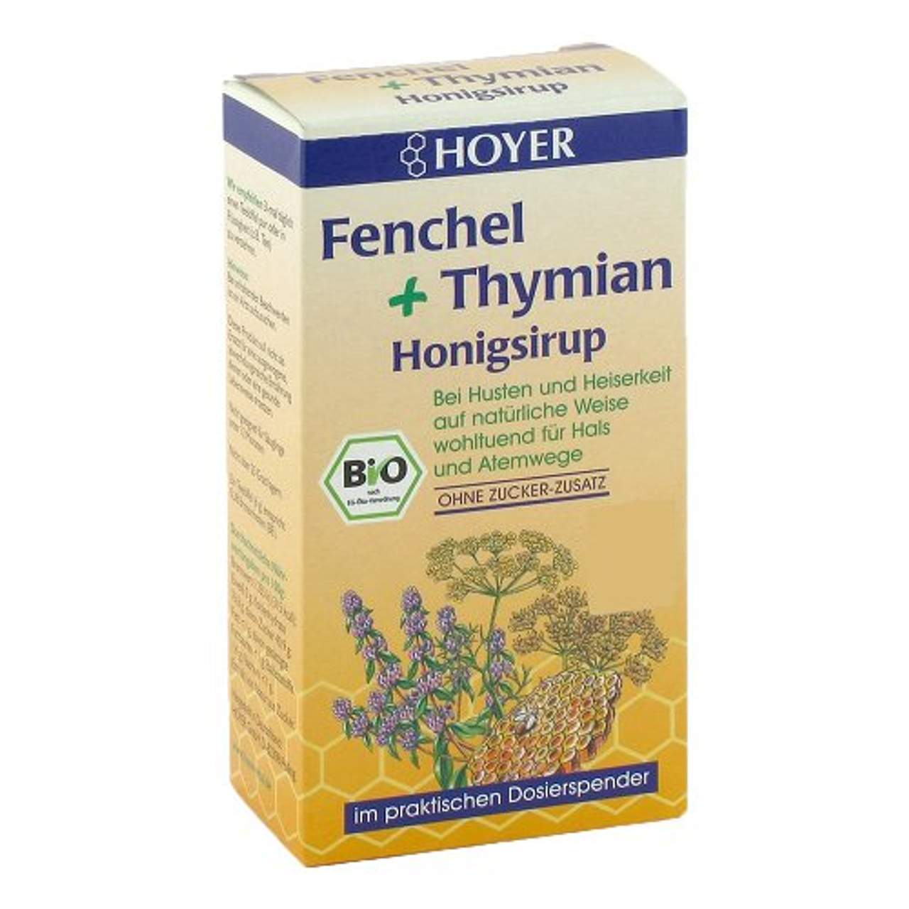 Hoyer Fenchel+Thymian Honigs 250 g