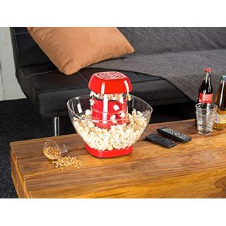 Rosenstein & Söhne Popcorn-Selbermachen: Heißluft-Popcorn-Maschine