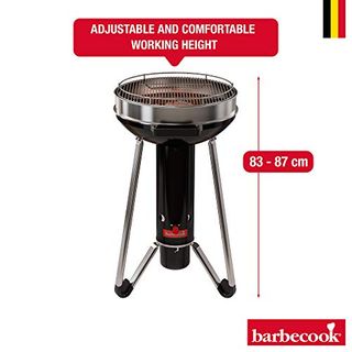 Barbecook Holzkohle-Grill Kugelgrill mit Deckel und Thermometer 3 Beine