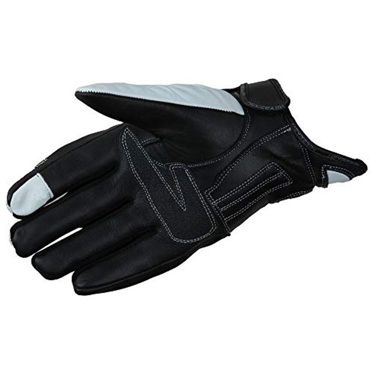 HEYBERRY Motorradhandschuhe Leder Motorrad Handschuhe kurz schwarz