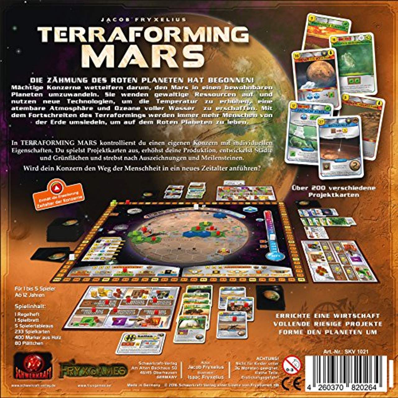 Schwerkraft-Verlag Terraforming Mars