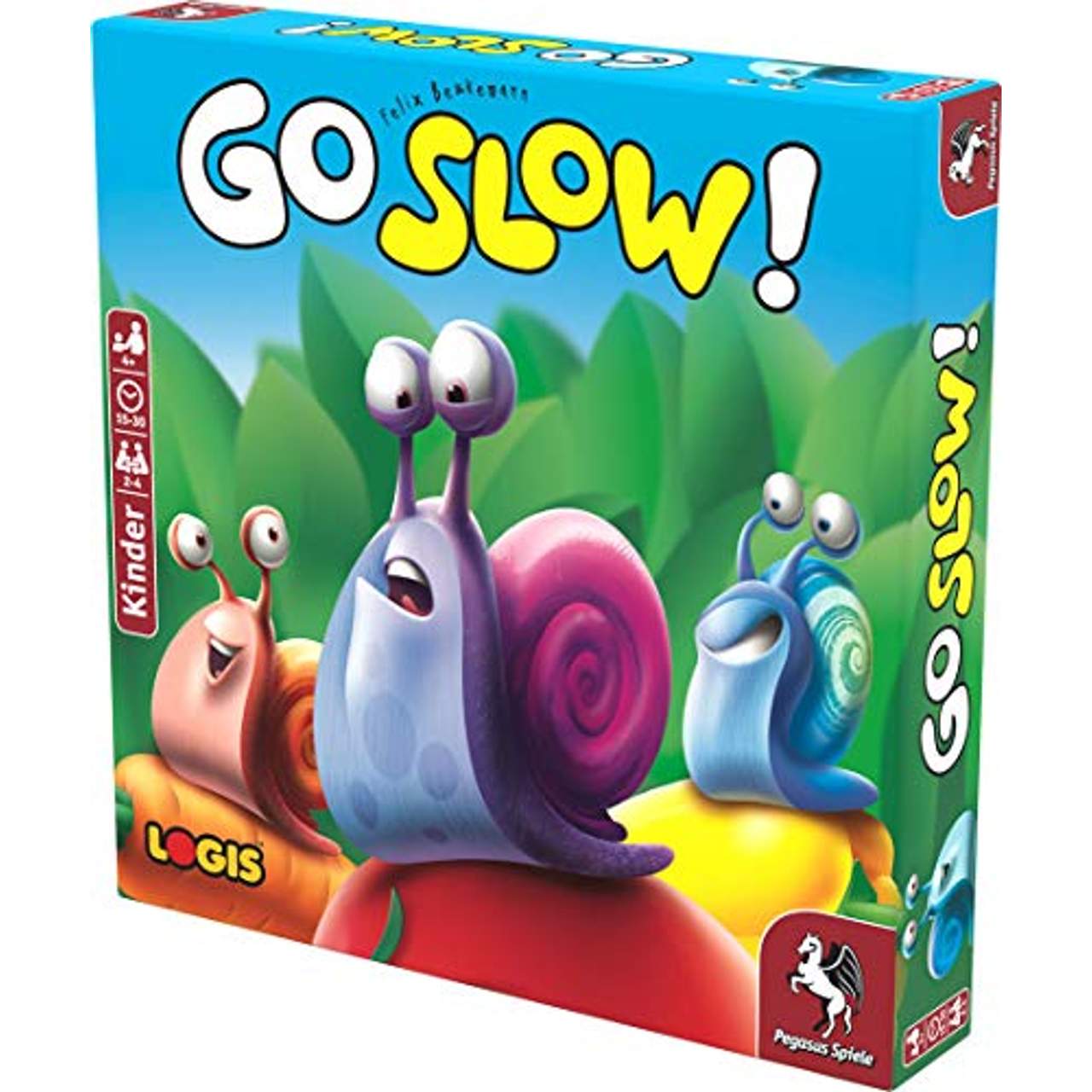 Pegasus Spiele 66110G Go Slow *Empfohlen Kinderspiel 2020*