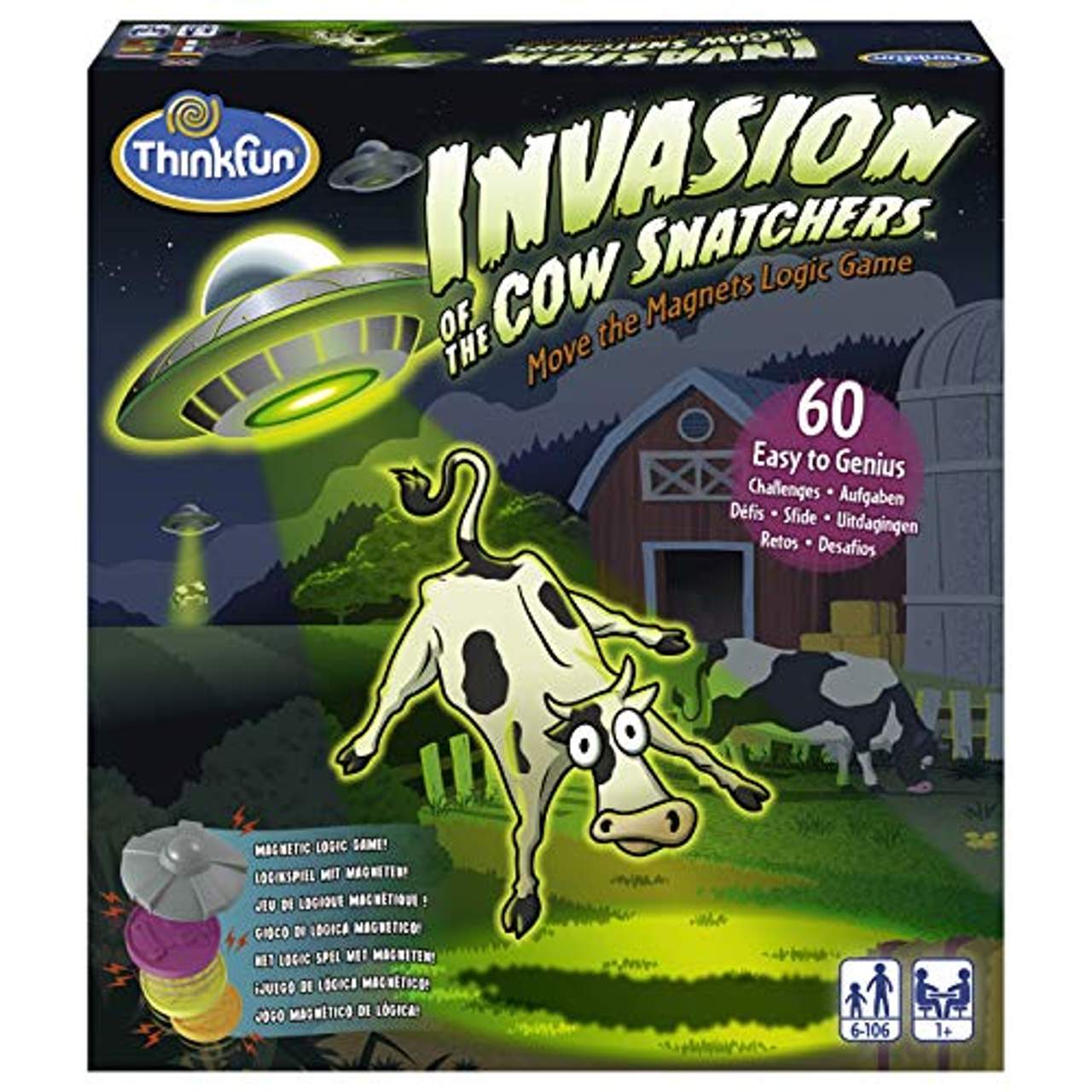 ThinkFun 76374 Invasion of the Cow Snatchers