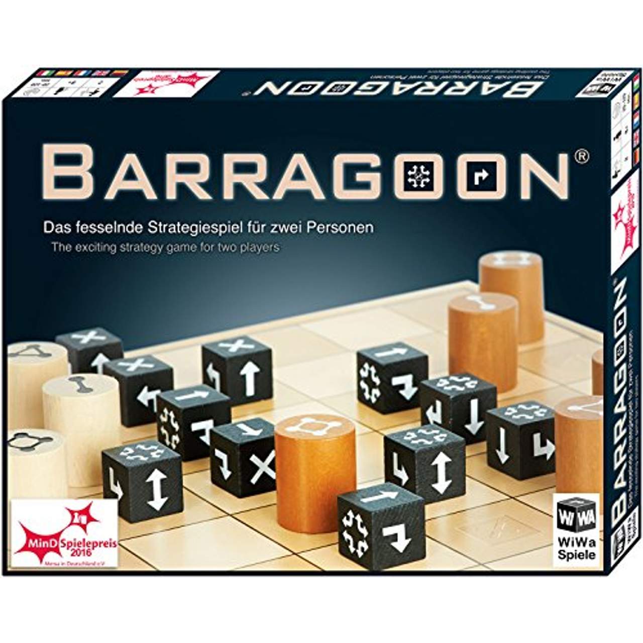 WiWa Spiele 790016 Barragoon Gewinner MinD-Spielepreis 2016