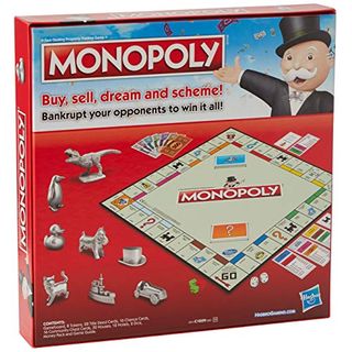Hasbro Monopoly Classic klassisches Brettspiel