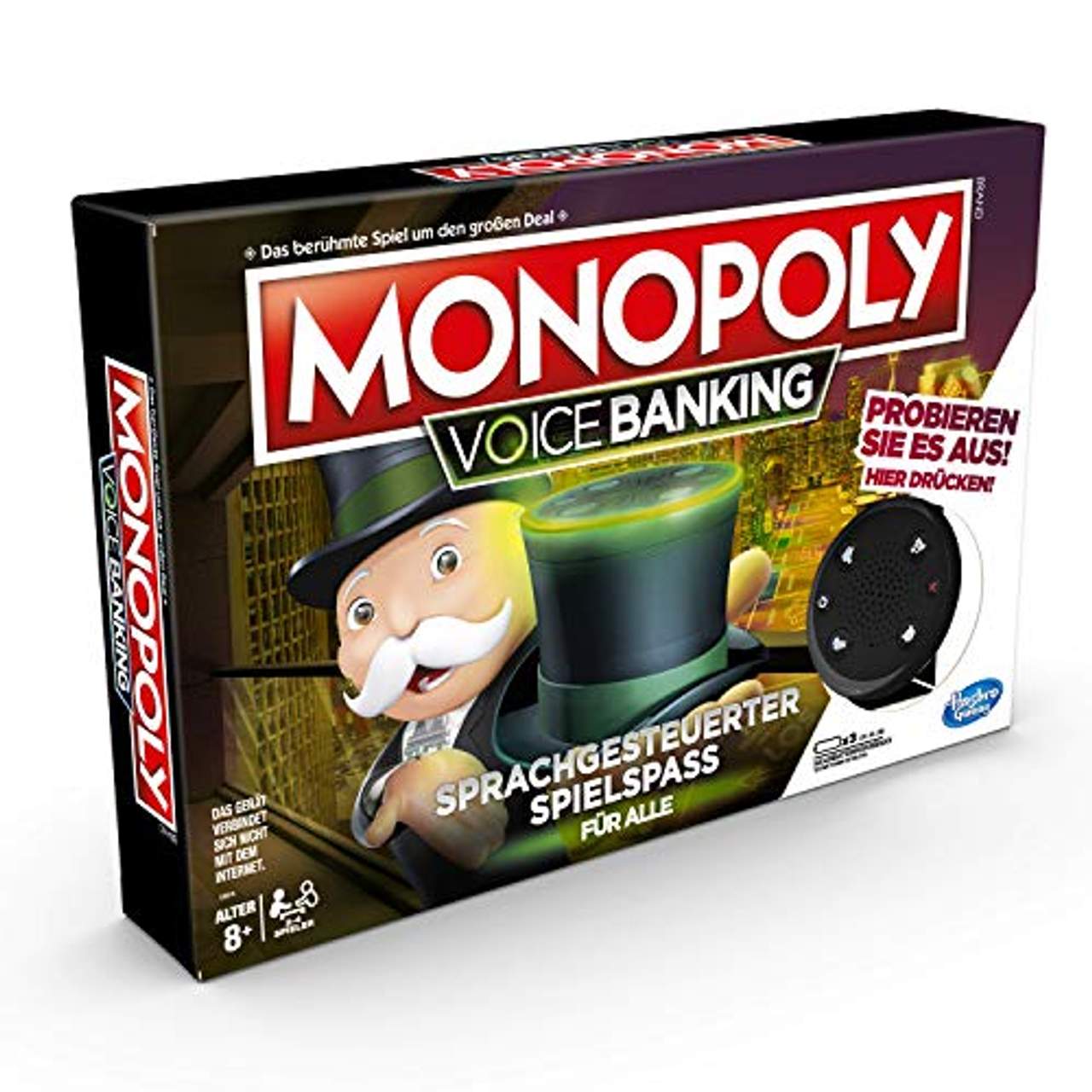 Hasbro Gaming E4816GC2 Monopoly Voice Banking