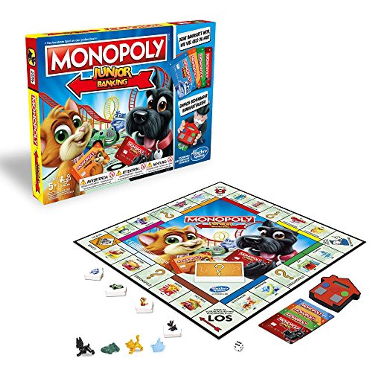Hasbro Gaming E1842100 Monopoly Junior Banking Kinderspiel