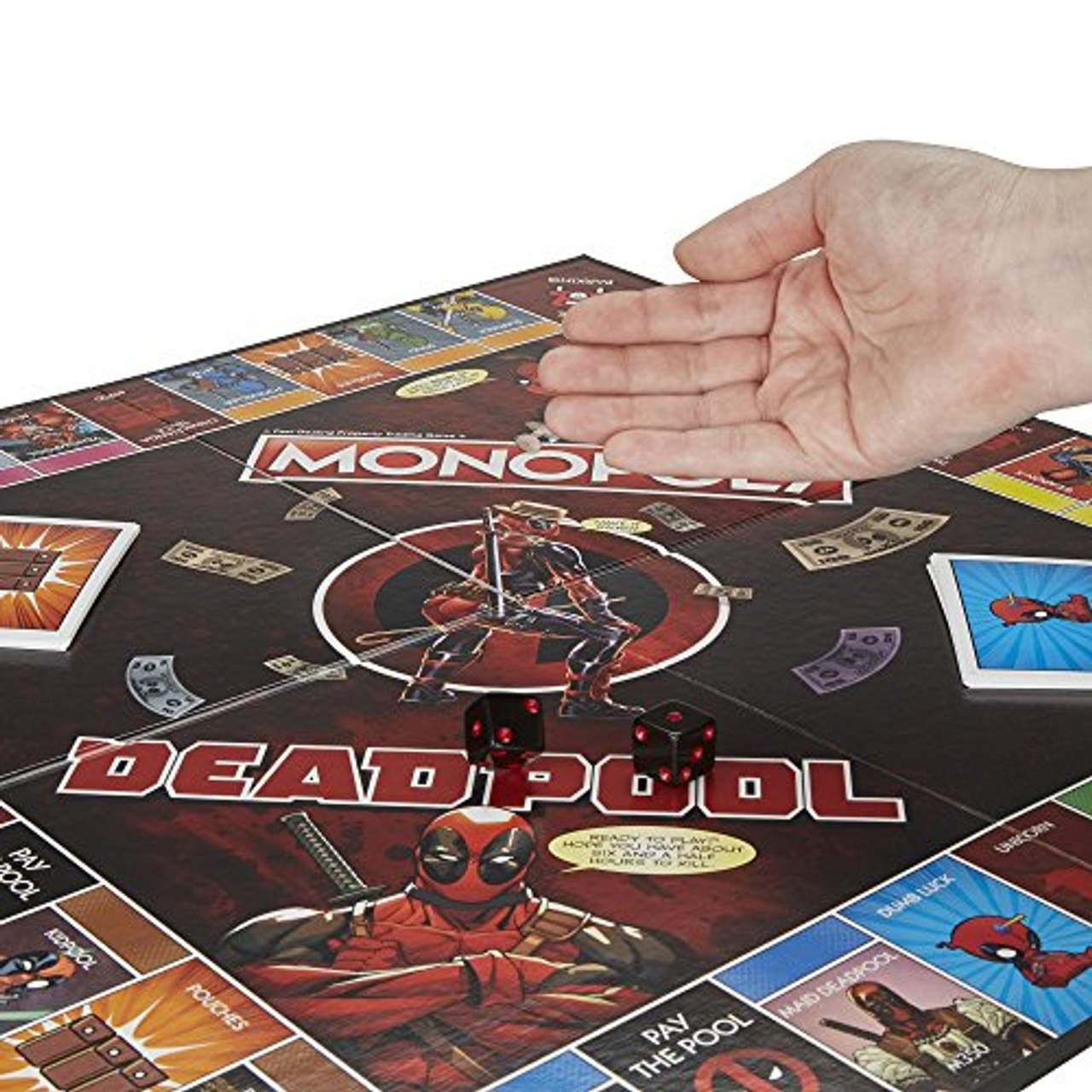 Hasbro Marvel Deadpool Edition Monopoly Brettspiel