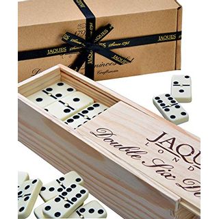 Jaques of London Dominoes Club Double Six