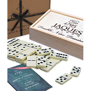 Jaques Von London doppelt 9 Domino Spiel
