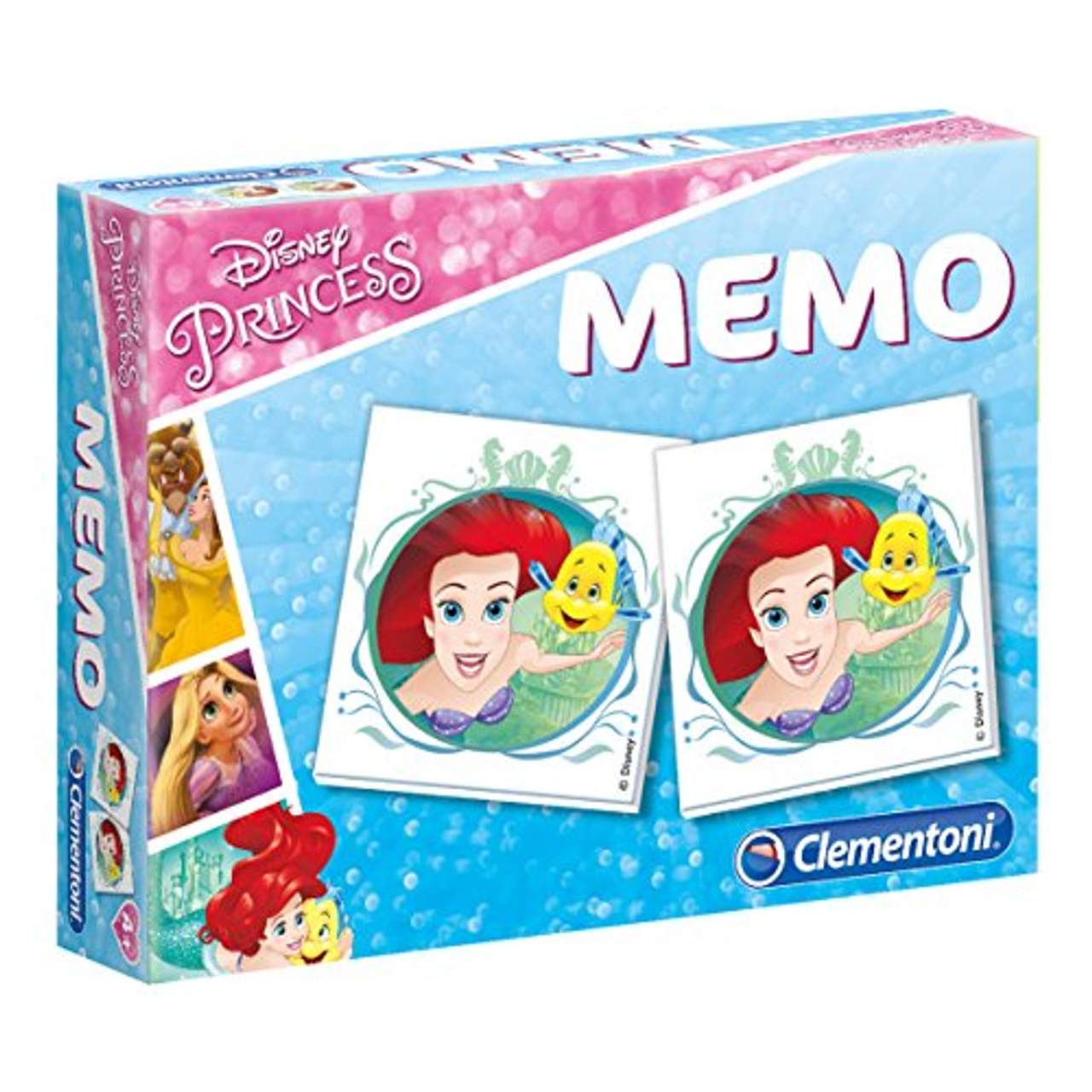 Clementoni 13487.8 Memo kompakt Disney Princess Spiel