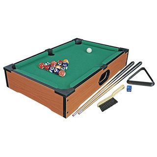 Invero Deluxe Mini Wooden Table Top Pool Table Billiards Snooker