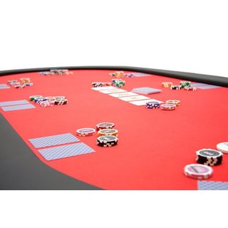 Pokertisch Nevada Basic rot