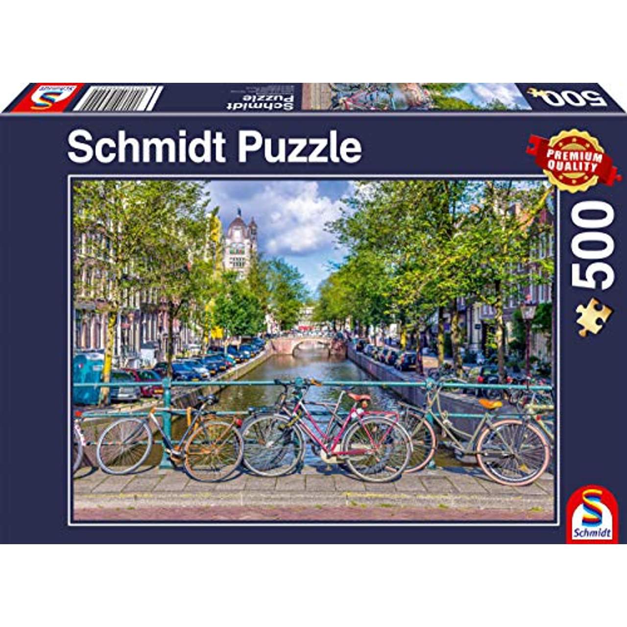 Schmidt Spiele 58942 Amsterdam 500 Teile Puzzle