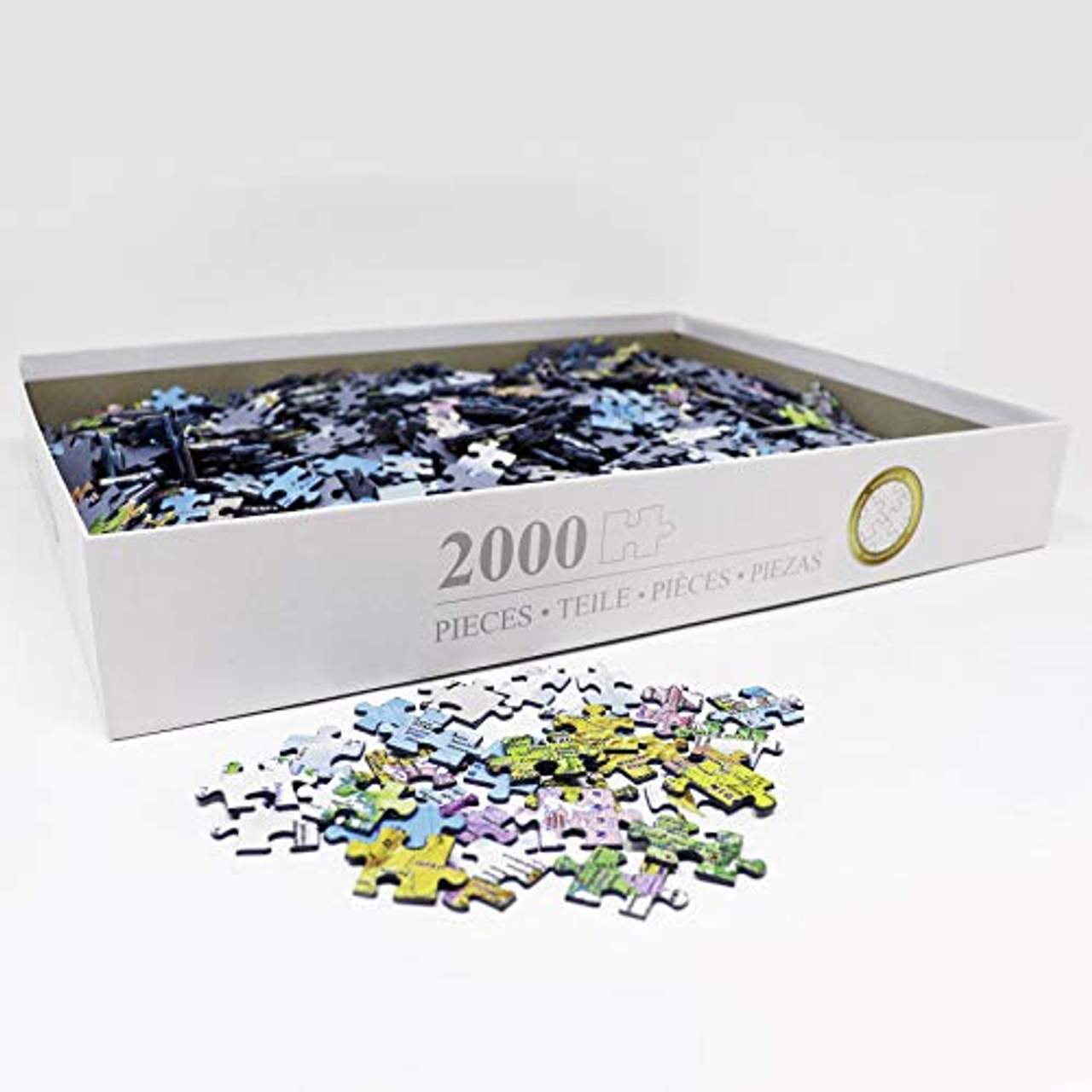 Close Up Weltkarte Puzzle 2000 Teile