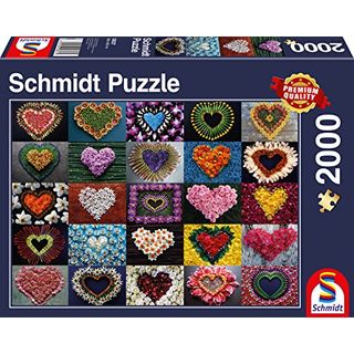 Schmidt Spiele Puzzle 58327 Herzen