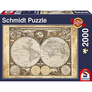 Schmidt Spiele 58178 Historiche Weltkarte