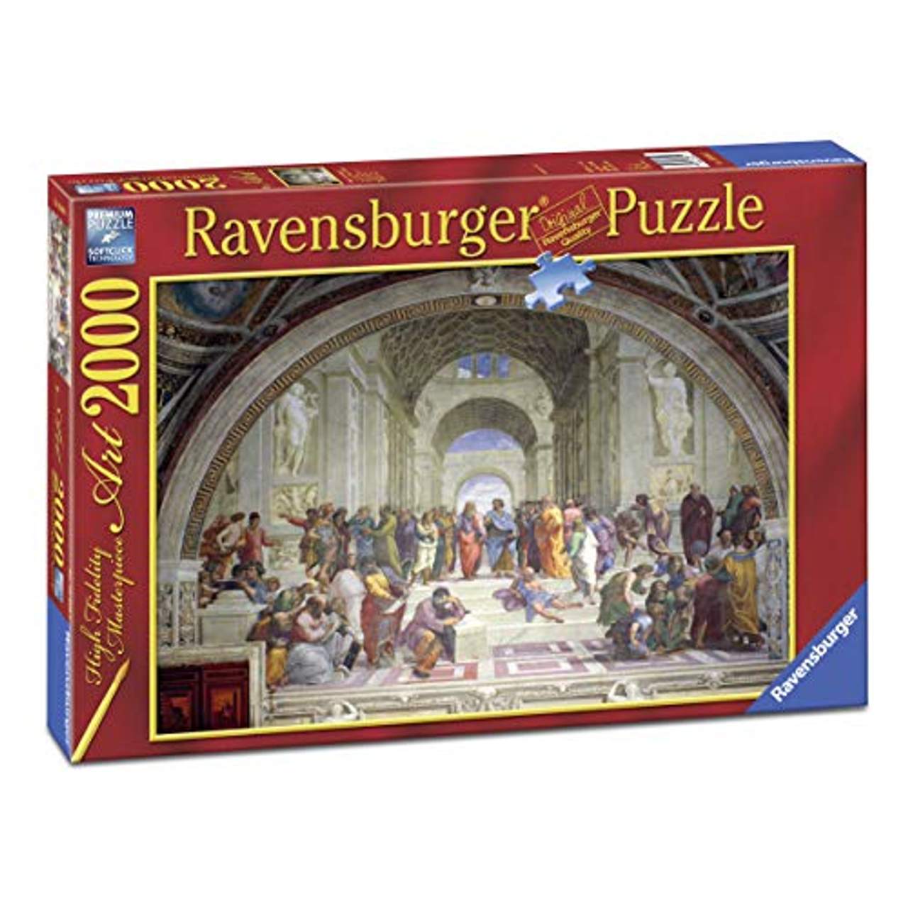 Ravensburger Puzzle 2000 Teile Raffael: Schule von Athen