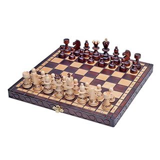 13 "schachbrett Holz Magnetischen Schach set Palisander Top Qualität mit