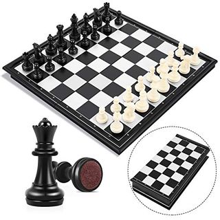 Schachspiel Schach Backgammon magnetisch Schachfiguren Schachbrett klappbar *Top 