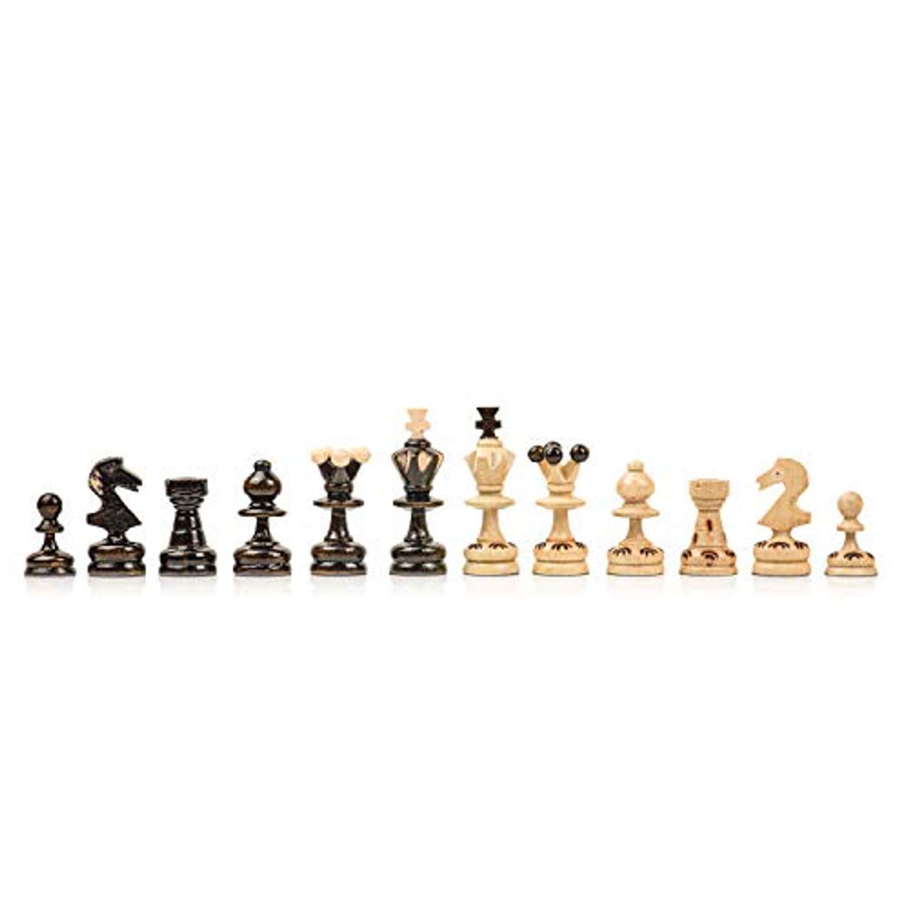Amazinggirl Schachspiel Schach Schachbrett Holz hochwertig