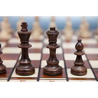 Schach Schachspiel CASTILLA 42 x 42 cm 