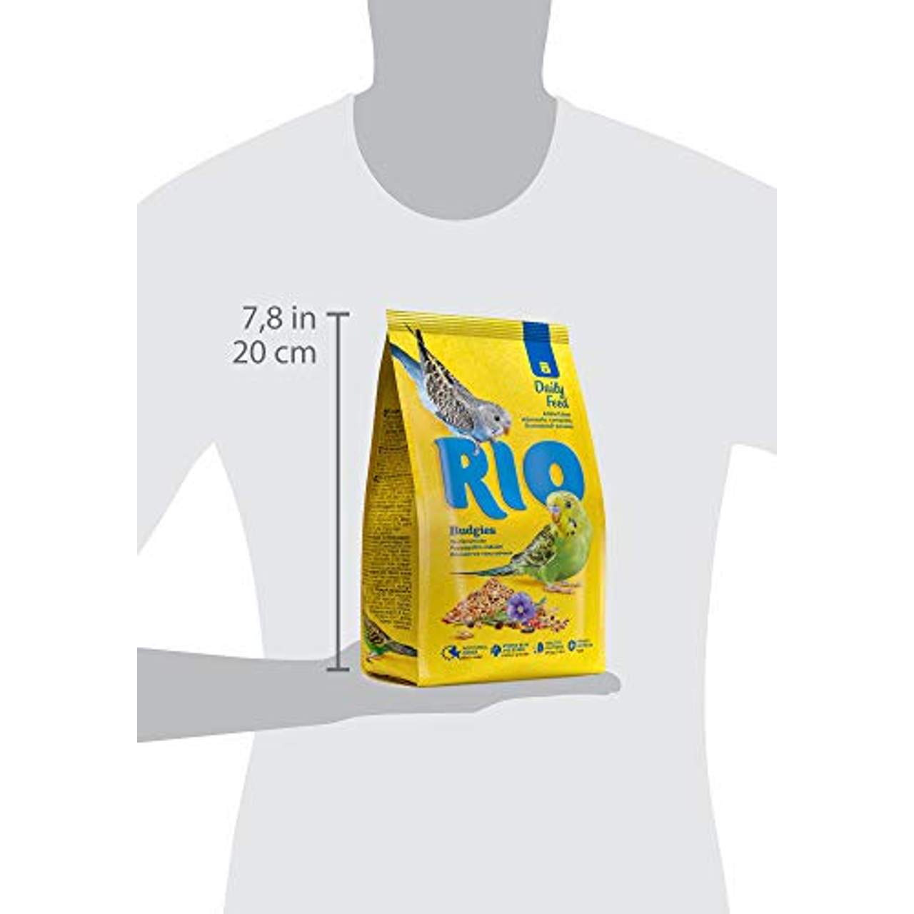 RIO Alleinfutter für Wellensittiche (500g)