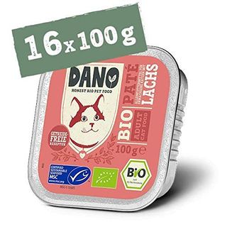 DANO Bio Pastete für Katzen mit MSC-Lachs