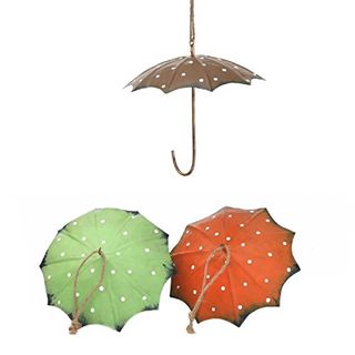 Dio Meisenknödel-Halter Regenschirm Metall 3 Farben grün
