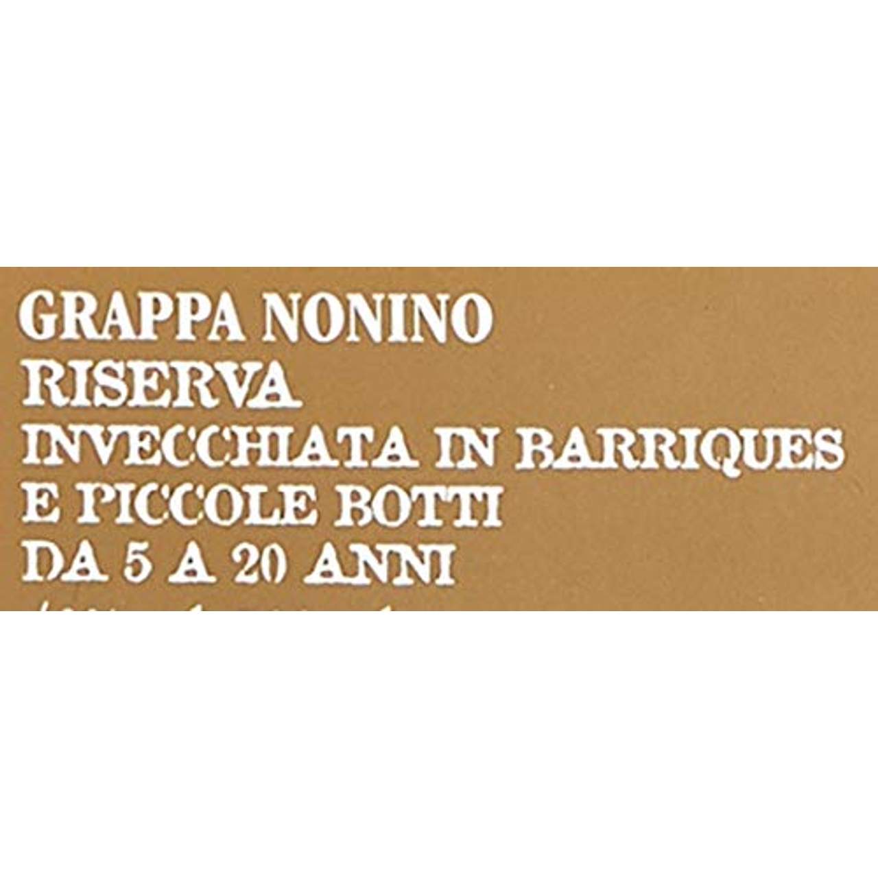 Nonino Grappa Riserva Antica Cuvée Riserva 5 Years in Geschenkpackung