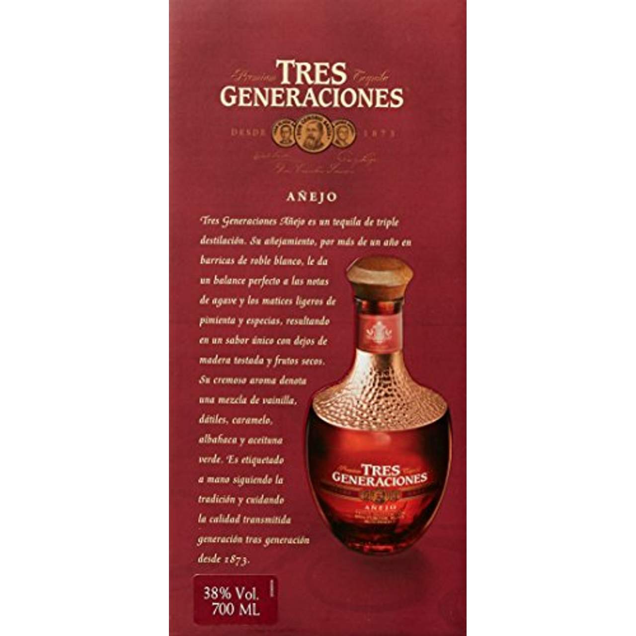 Sauza Tres Generaciones Tequila Añejo